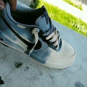 Heat / water Color changing air force ones